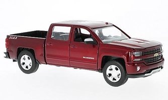 Chevrolet Silverado 1500 LT - Z71, metallic-dark red - 2017